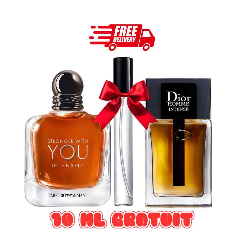 HOMME INTENSE + INTENSELY +10 ML GRATUIT